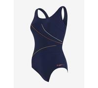 Zoggs Macmasters women's swimming costume navy blue orange - 40