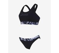 Zoggs Marble Actionback Bikini black white Women - 40