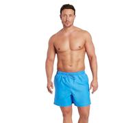 Zoggs Mens Ecodura (Enzyme Washed Short) Mosman Washed 15" Shorts, Blue, XL