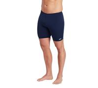 Zoggs Men's Cottesloe Mid Jammer Swim Trunks – Chlorine-Proof, Quick-Drying, Ecolast+ – Navy 32 UK