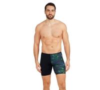Zoggs Men's Mid Jammer - Urban Galaxy Print - Size 36 - Green