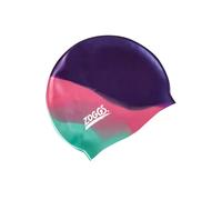 Zoggs Multicolor Silicone Bathing Cap for Children Bleu TU