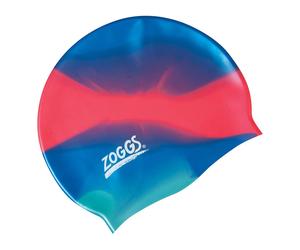 Zoggs Multicolor Silicone Bathing Cap for Children Bleu TU