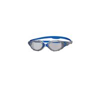 Zoggs Original Predator Flex Adult Swimming Goggles | Clear Lens, Anti-Fog, UV Protection, Quick-Adjust Strap, Curved 180 Vision | Pool and Open Wat