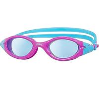 Zoggs Children's Panorama Junior Swimming Goggles with UV Protection, Wide Vision and Anti-Fog (6-14 Years), Purple/Aqua/Tint Blue