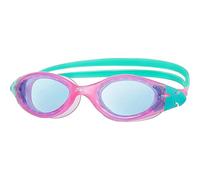 Zoggs Panorama Kids Swimming Goggles (Blue Lens, Pink/Turquoise, 6-14