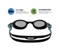 Zoggs Phantom 2.0 Black Grey Tint Smoke