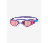 Zoggs Phantom Elite Mirror Swimming Goggles Pink Lilac Blue Junior