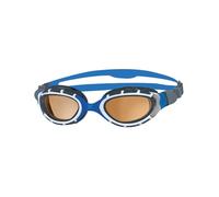 Zoggs Predator Flex Adult Swimming Goggles | Anti-Fog, UV Protection, Quick-Adjust Strap, Curved 180° Vision | Pool and Open Water