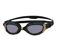 Zoggs Predator Flex Titanium Reactor Mirror Swimming Goggles Black Regular