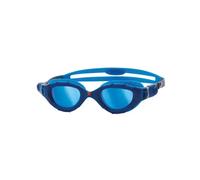 Zoggs Predator Flex Titanium Swimming Goggles Blue with Blue Mirrored Lenses - M