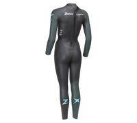 Neoprene suit Zoggs Predator Tour FS black blue turquoise woman - XL