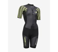 Zoggs Rusher Tour Shorty black yellow women's wetsuit - M
