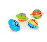 Zoggs Seal Flips Pool Toys, 4 Floating Swimming Toys, Confidence Building Swim Toys, Safe Swimming Aids, Swimming Floats For...