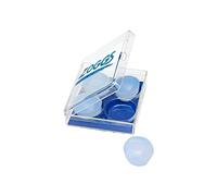 Zoggs Silicone Reusable Ear Plugs for Swimming And Watersports, Clear, Pack of 4