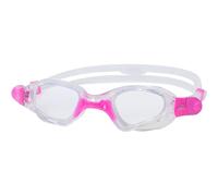Zoggs Spectra Swimming Goggles Anti-fog Watertight Design, Micro Adjustable, Intelligent Fit, Improved Comfort, Clear/Pink - Clear Lens