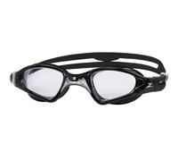 Zoggs Spectra Swimming Goggles Anti-fog Watertight Design, Micro Adjustable, Intelligent Fit, Improved Comfort, Black/Grey - Clear Lens
