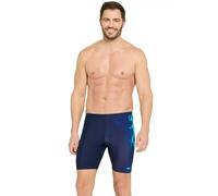 Zoggs Spotlight Mid Swim Jammer - Blue - Waist Size 30