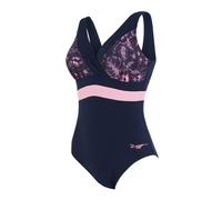 Zoggs Square Back One Piece Swimsuit Size: 34, Colour: Navy