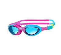 Zoggs Super Seal Kids Swimming Goggles, UV Protection, Quick Adjust Split Yoke Comfort Strap, Fog Free Clear Swim Goggle Lenses, Ages 6-14