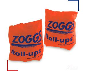 Zoggs Swimming Pool Roll Up Arm Bands Childrens Kids 1-6 or 6-12 Years