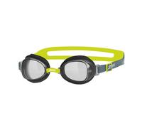 Zoggs Swimming Goggles with Anti-Fog Lenses in Black/Lime/Smoke - One Size