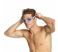 Zoggs Unisex Adult Phantom 2.0 Swimming Goggles - White/Blue/Tint, One Size