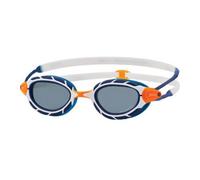 Zoggs Unisex Adult Predator Pol Swimming Goggles Blue/white/smoke (One Size)