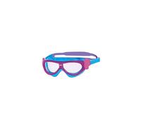 Zoggs Unisex Child Phantom Kids Mask with Uv Protection And Anti-fog Swimming Goggles - Purple/Light Blue/Clear, 0-6 years