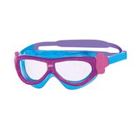 Zoggs Unisex Child Phantom Kids Mask with Uv Protection And Anti-fog Swimming Goggles - Purple/Light Blue/Clear, 0-6 years