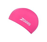 Zoggs Unisex Stretch Swimming Cap, Pink, One Size UK