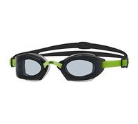 Zoggs Unisex Ultima Air Swimming Goggles, Lime/Black/Tint Smoke, One Size