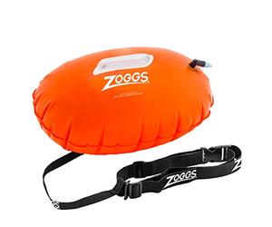 Zoggs Unisex Xlite, Buoy, Swimmers, Triathletes, Tow Float XLite Highly Visible Swim Buoy Safety Buoy for Open Water Swimmers Triathletes S, orange, S UK