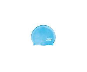 Zoggs Unisex's Easy-fit Silicone Swimming Cap, Light Blue, One Size