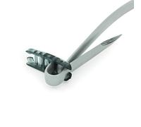 Zoggs Unisex's Nitrogen Optic Stap & Nosebridge Set, Grey, One Size