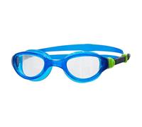 Zoggs Phantom 2.0 Swim Goggles Blue Green Grey with Clear Lenses