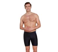 Zoggs Web Cruise Mid Swim Jammer - Black/Blue - Waist Size 40