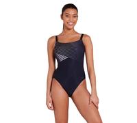 Zoggs Women's Adjustable Classicback One Piece Swimsuit in Black | Size: 20 Zoggs Black 20