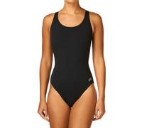 Zoggs Women's Cottesloe Powerback Swimming Costume, Polyester/PBT - Black, UK Size 12