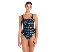 Zoggs Women's Daintree Sleekback One Piece Swimsuit in Green | Size: 10 Zoggs Green 10