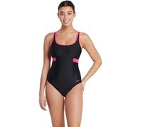 Zoggs Womens Dakota Crossback Swimsuit Size: UK 10, Colour: Black