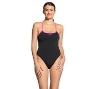 Zoggs Women's Blaze Skyback One Piece Swimsuit in Black | Size: 14 Zoggs Black 14
