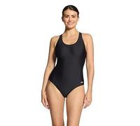 Zoggs Women's Essentials Cottesloe Flyback Swimsuit, Black, Size 10, Women Black