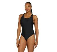 Zoggs Womens Swim Coogee Sonicback Ecolast Swimsuit, Black, Size 16, Women Black