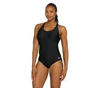 Zoggs Cottesloe Flyback Swimsuit Black 38 Woman