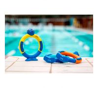 Zoggs Children's Zoggy Dive Rings Pool Toy and Game (Pack of 3)