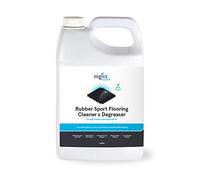 Zogics Rubber Flooring Cleaner and Degreaser - Cleaner Concentrate and Heavy Duty Degreaser for Rubber Floors and Mats, Biodegradable and Non Toxic Cleaner (1 Gallon)