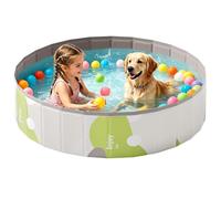 Zogxyc Ball Pit, 100cm Foldable Baby Ball Pit for Baby Toddler Boys Girls | Dog Ball Pit, Nursery Baby Playpen, Round Ocean Ball Pit for Dogs Cats Indoor Outdoor, Balls Not Included
