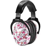 ZOHAN 030 Ear Defenders Children Snug Fit Kids Ear Protection Soft Safety Earmuffs for Studying Adjustable, Noise Cancelling Protectors, NRR 22dB, Autism Friendly, Flamingo Print