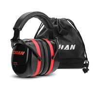 ZOHAN Ear Defenders for Adults Hearing Protection Ear Muffs for Work DIY and Autism - Comfortable Safety Ear Protectors with Adjustable Headband for SNR 34dB Noise Reduction